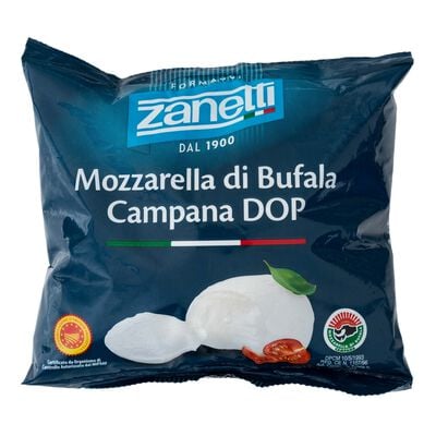 Queso mozzarella de bufala Zanetti pieza 125g