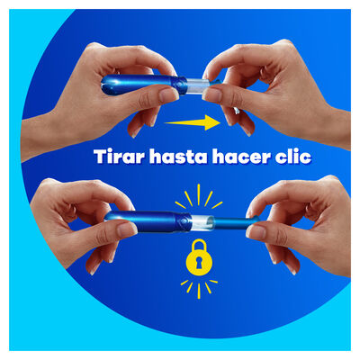 Tamp&oacute;n Tampax Pearl Compak Super Con Aplicador  20 Unidades