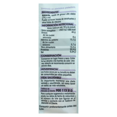 Anacardos Alipende 200g fritos