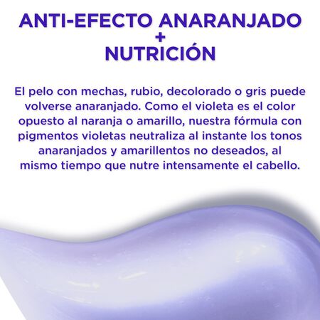 Mascarilla capilar reconstructora Elvive 250ml violeta