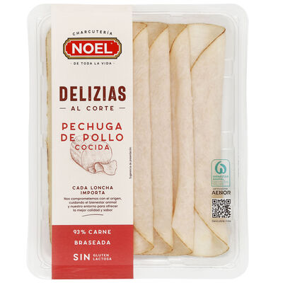 Pechuga de pollo braseado delicada y sabrosa Noel 120g