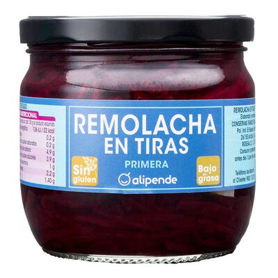 Remolacha tiras categoría primera Alipende 180g