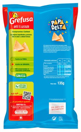 Snack Papa Delta Grefusa 135g