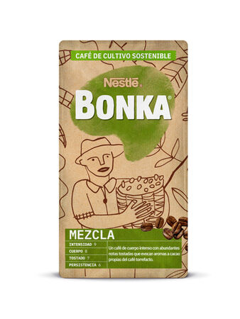 Caf&eacute; molido Bonka mezcla 50/50 250g