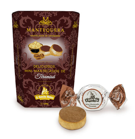 Mantecado Mini Mantequera 240g de tiramisu
