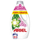 Detergente l&iacute;quido Ariel 25+5 lavados Leonor Sensaci&oacute;n