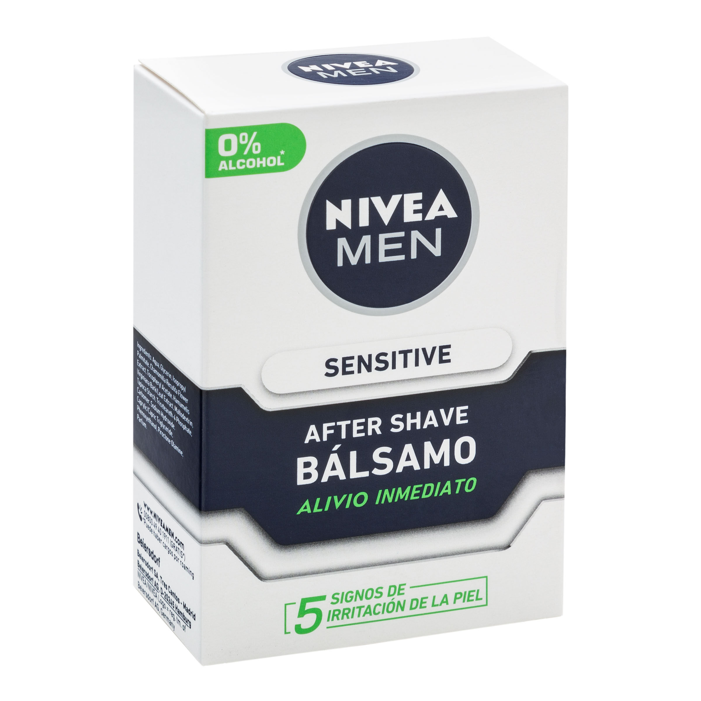 After shave en bálsamo Nivea 100ml sensitive