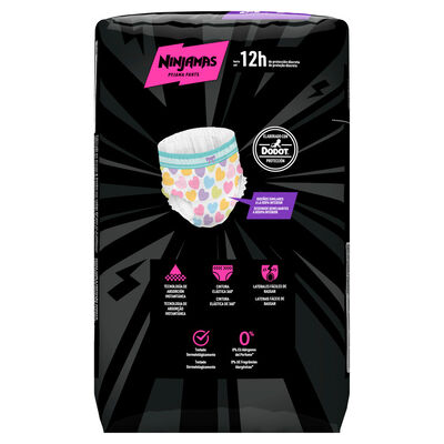Pañal Ninjamas 10uds 4-7años Pyjama Pants
