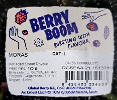 Moras bandeja 125g