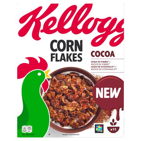Cereales corn flakes de chocolate Kellogg´s 330g