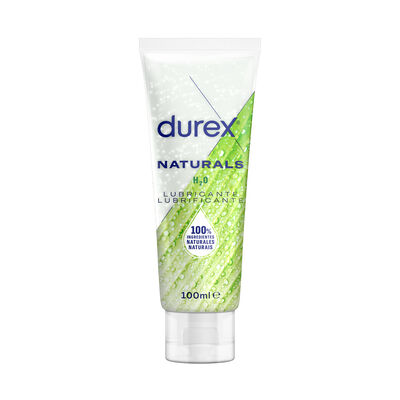 Gel lubricante Durex tubo 100ml naturals h2o