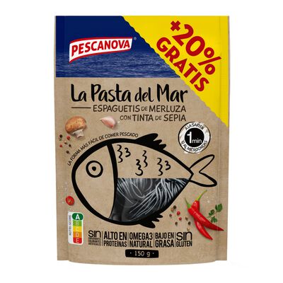 Spaghetti merluza Pescanova 125g+20%