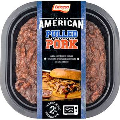 Pulled pork American con salsa barbacoa Emcesa 200 g