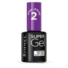 Esmalte de uñas Rimmel top coat Super Gel 2ª fase
