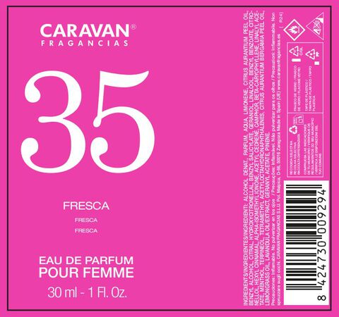 Eau de toilette Caravan mujer 30ml nº35