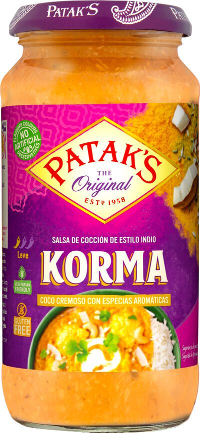 Salsa korma Pataks 450g