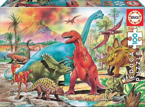 Puzzle dinosaurios Educa Borras 100u