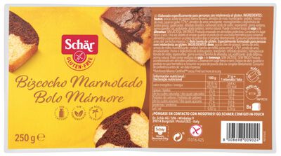 Bizcocho Marmolado sin gluten Sch&auml;r 250 gr