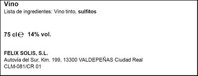 Vino tinto Mucho M&aacute;s