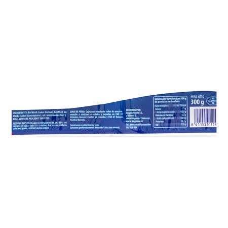 Bacalao en migas Angomar 300g