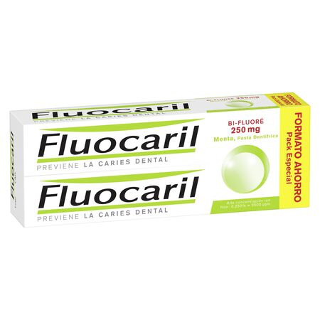 Pasta denta Fluocaril 125ml 2 unidades menta