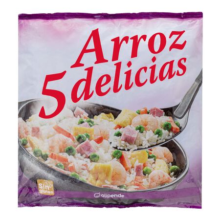 Arroz Alipende 1kg 5 delicias