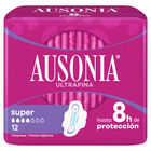 Compresas con alas Ausonia 12 uds super
