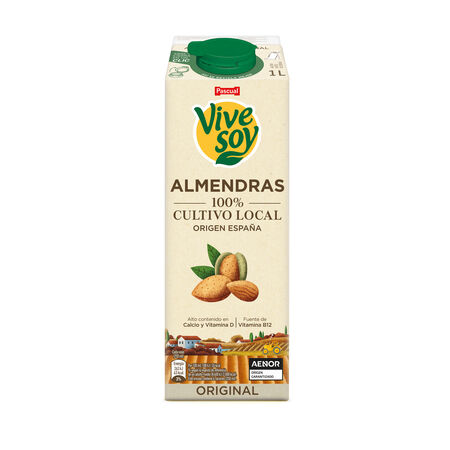 Bebida de almendras Vivesoy 1l