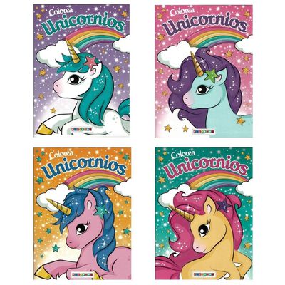 Libro Colorea Unicornios Edicars
