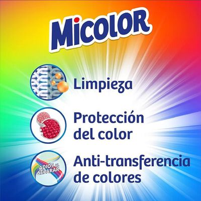 Detergente Micolor Cápsulas 25 lavados A separar