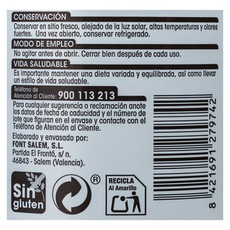 Refresco cola Alipende botella 2l zero sin cafeína