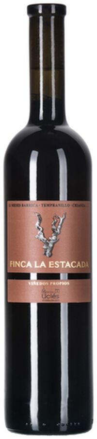 Vino tinto DO Ucl&eacute;s Finca Estacada crianza