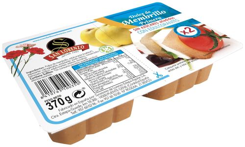 Dulce membrillo sin azucar San Lorenzo 370g