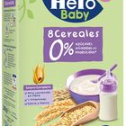 Papilla Hero baby 0% 8 cereales desde 6meses 340g