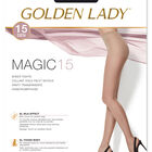 Panty Magic 15D Golden Lady Talla M Negro