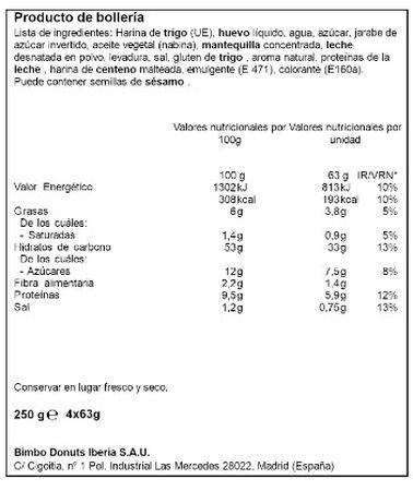 Pan burger brioche St Pierre 250 g