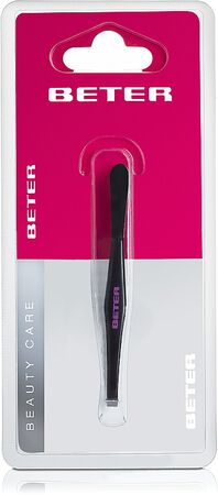Pinza de depilar Beter punta cangrejo