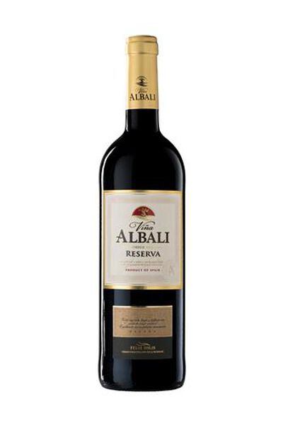 Vino tinto DO Valdepeñas Viña Albali reserva
