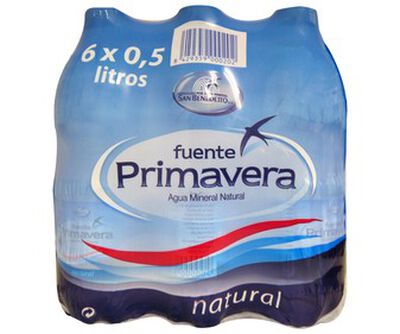 Agua Fuente Primavera 50cl pack 6
