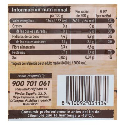 Jud&iacute;as verde plana Findus 400g