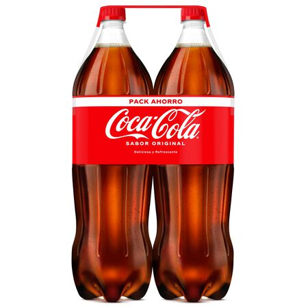 Refresco cola Coca-Cola 2l pack 2
