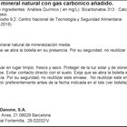 Agua mineral con gas Fonter 1l