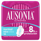 Compresas con alas Ausonia 14 uds normal
