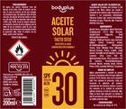 Aceite solar Bodyplus 200ml FP30