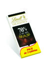 Chocolate negro 70% Lindt Excellence pack 2 x 100g