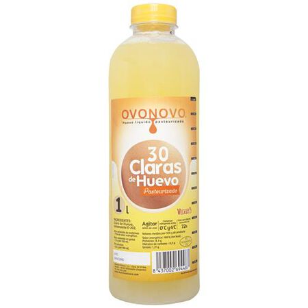 30 claras de huevo Ovonovo 1l