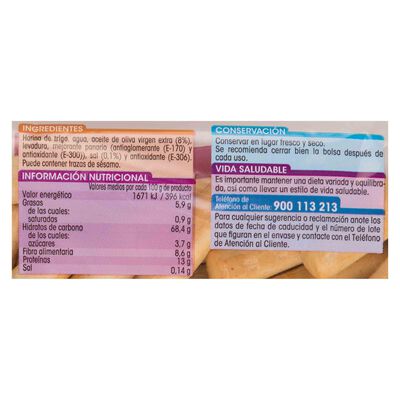 Colines Alipende bajo en sal aceite oliva pack 2 100g