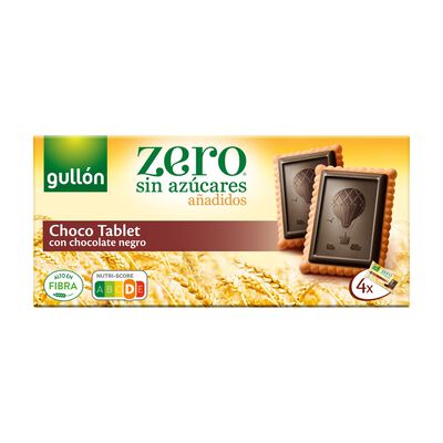Galleta chocolate negro sin az&uacute;car Gull&oacute;n 150g