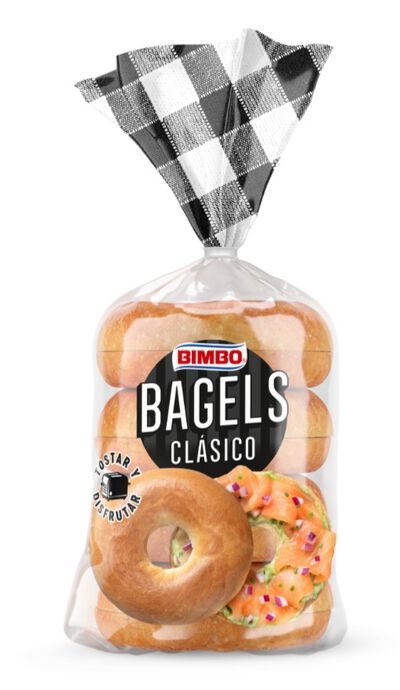 Bagels Bimbo clásico para dulce y salado 4 uds