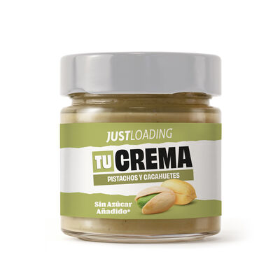 Crema de pistacho y cacahuete 50/50 Just Loading 180g